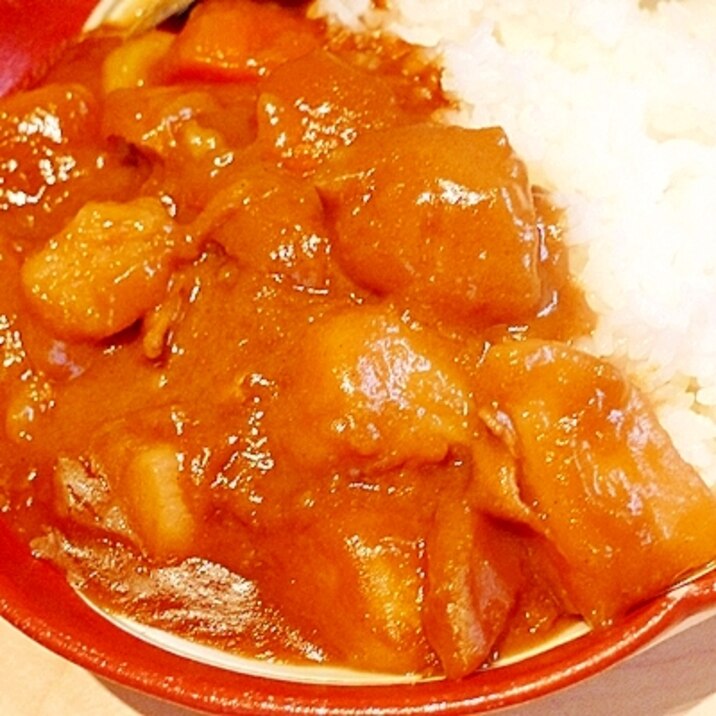 根菜ゴロゴロ冬カレー